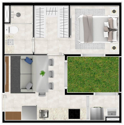 Imagem Apartamento com 1 Quarto à Venda, 25 m² em Vila Sônia - São Paulo Imagem Apartamento com 1 Quarto à Venda, 25 m² em Vila Sônia - São Paulo