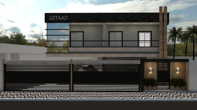 Imagem Casa de Condomínio com 2 Quartos à Venda, 53 m² em Ocian - Praia Grande