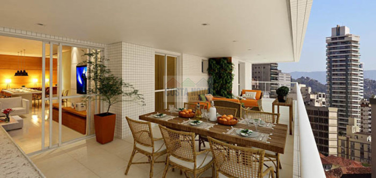 Imagem Apartamento com 4 Quartos à Venda, 177 m² em Boqueirão - Santos Imagem Apartamento com 4 Quartos à Venda, 177 m² em Boqueirão - Santos
