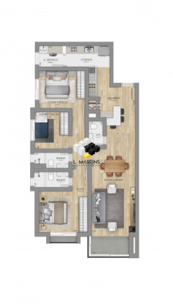Imagem Apartamento com 2 Quartos à Venda, 82 m² em Centro - Canela Imagem Apartamento com 2 Quartos à Venda, 82 m² em Centro - Canela