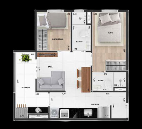Imagem Apartamento com 2 Quartos à Venda, 46 m² em Vila Ema - São Paulo Imagem Apartamento com 2 Quartos à Venda, 46 m² em Vila Ema - São Paulo