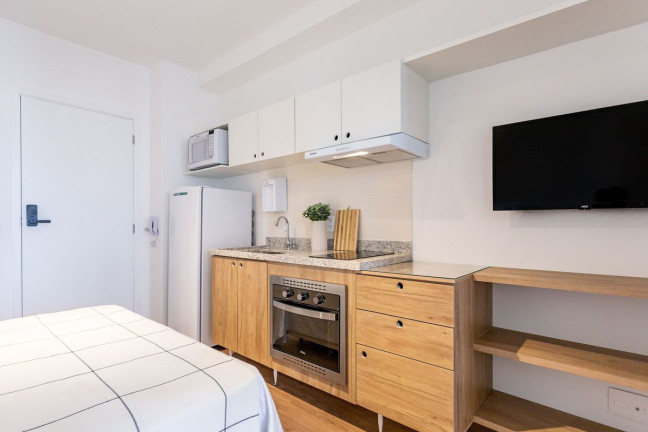 Imagem Apartamento com 1 Quarto para Alugar, 22 m² em Vila Mariana - São Paulo