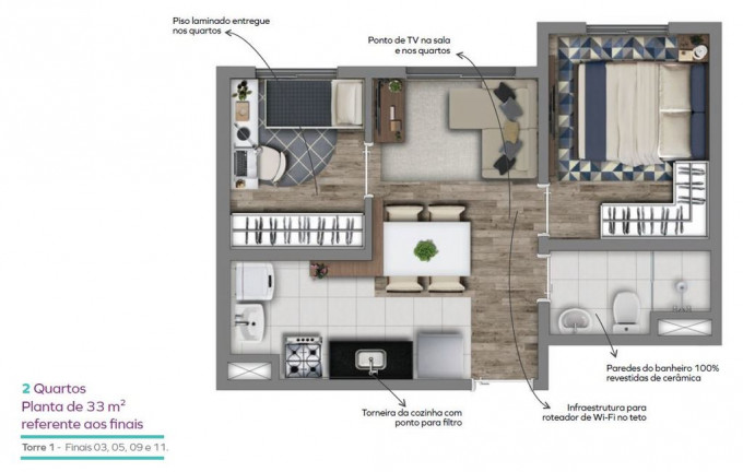 Imagem Apartamento com 2 Quartos à Venda, 48 m² em Santo Amaro - São Paulo Imagem Apartamento com 2 Quartos à Venda, 48 m² em Santo Amaro - São Paulo