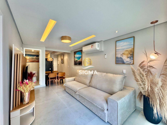 Apartamento com 2 Quartos à Venda, 70 m² em Pitangueiras - Guarujá