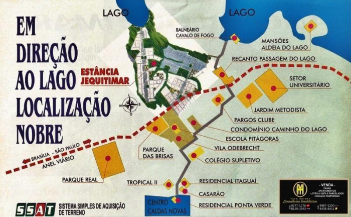Imóvel à Venda, 360 m² em Estancia Jequitimar - Caldas Novas