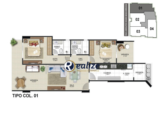 Imagem Imóvel com 2 Quartos à Venda, 73 m² em Centro - Guarapari Imagem Imóvel com 2 Quartos à Venda, 73 m² em Centro - Guarapari