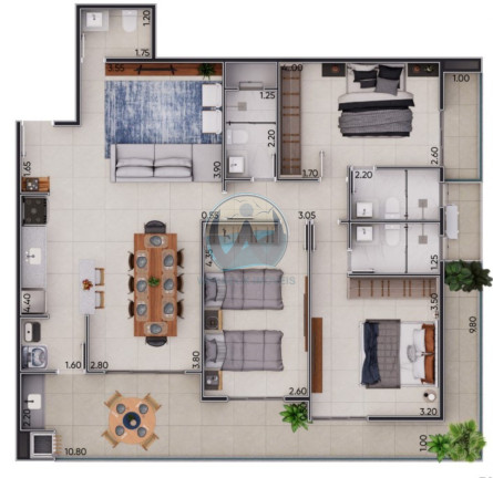 Imagem Apartamento com 2 Quartos à Venda, 90 m² em Praia Grande - Ubatuba Imagem Apartamento com 2 Quartos à Venda, 90 m² em Praia Grande - Ubatuba