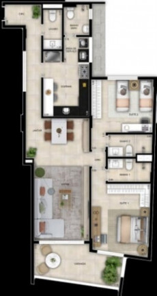 Imagem Imóvel com 2 Quartos à Venda, 99 m² em Botafogo - Rio De Janeiro Imagem Imóvel com 2 Quartos à Venda, 99 m² em Botafogo - Rio De Janeiro