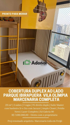 Imagem Apartamento com 3 Quartos à Venda, 216 m² em Vila Olímpia - São Paulo
