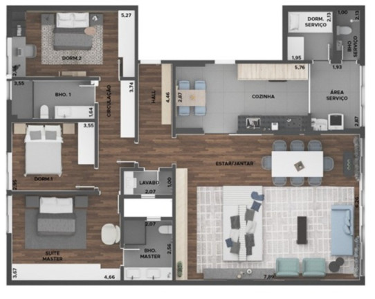 Imagem Imóvel com 3 Quartos à Venda, 166 m² em Itaim Bibi - São Paulo Imagem Imóvel com 3 Quartos à Venda, 166 m² em Itaim Bibi - São Paulo