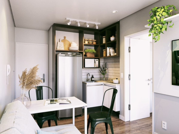 Imagem Apartamento com 1 Quarto para Alugar, 34 m² em Pinheiros - São Paulo