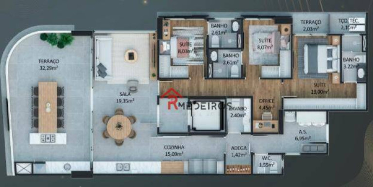 Imagem Apartamento com 3 Quartos à Venda, 144 m² em Canto Do Forte - Praia Grande Imagem Apartamento com 3 Quartos à Venda, 144 m² em Canto Do Forte - Praia Grande