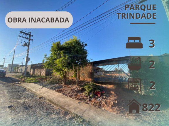 Casa com 3 Quartos à Venda, 822 m² em Parque Trindade - Aparecida De Goiânia