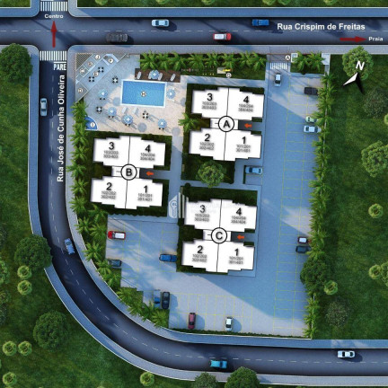 Imagem Apartamento com 3 Quartos à Venda, 73 m² em Vista Do Atlântico - Luis Correia