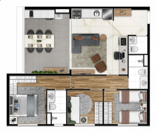 Imagem Apartamento com 3 Quartos à Venda, 74 m² em Barra Funda - São Paulo