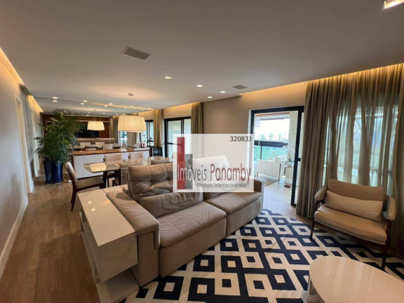 Apartamento com 3 Quartos para Alugar, 160 m² em Jardim Morumbi - São Paulo