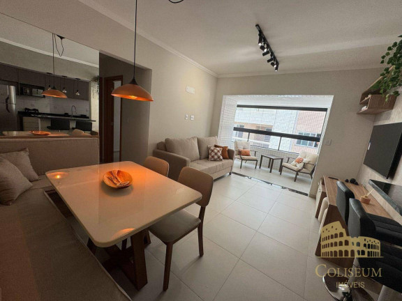 Imagem Apartamento com 2 Quartos para Alugar, 74 m² em Canto Do Forte - Praia Grande