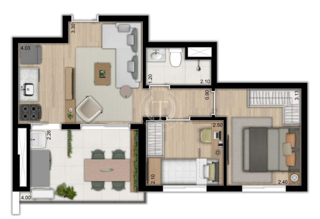 Imagem Apartamento com 1 Quarto à Venda, 34 m² em Ipiranga - São Paulo