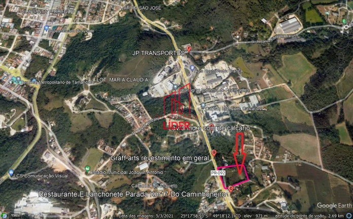 Imagem Terreno à Venda, 14.100 m² em Mato Dentro - Almirante Tamandaré Imagem Terreno à Venda, 14.100 m² em Mato Dentro - Almirante Tamandaré