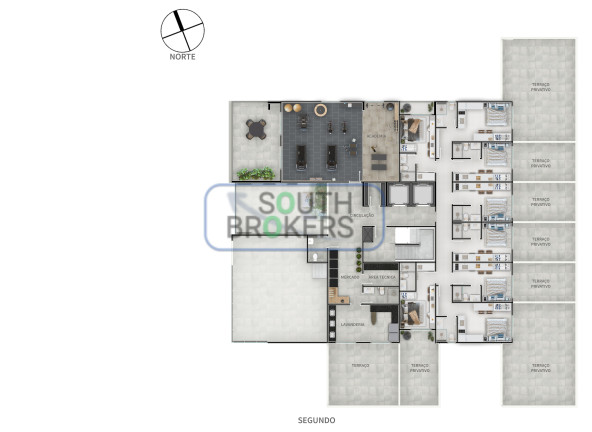 Imagem Apartamento com 2 Quartos à Venda, em Centro Cívico - Curitiba Imagem Apartamento com 2 Quartos à Venda, em Centro Cívico - Curitiba
