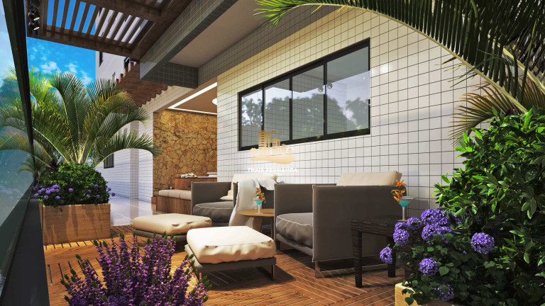 Imagem Apartamento com 2 Quartos à Venda, 70 m² em Aviação - Praia Grande