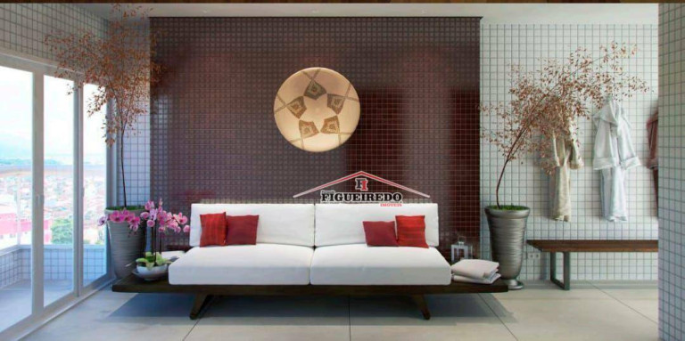 Imagem Apartamento com 1 Quarto à Venda, 55 m² em Canto Do Forte - Praia Grande