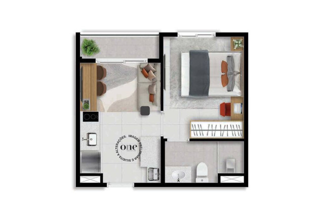 Imagem Apartamento com 2 Quartos à Venda, 37 m² em Butantã - São Paulo