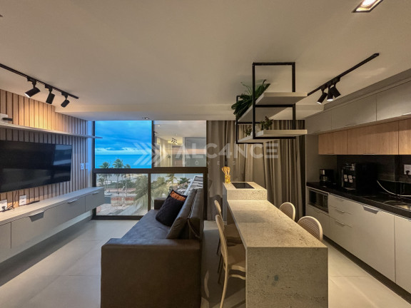 Imagem Flat com 1 Quarto à Venda, 43 m² em Cabo Branco - João Pessoa