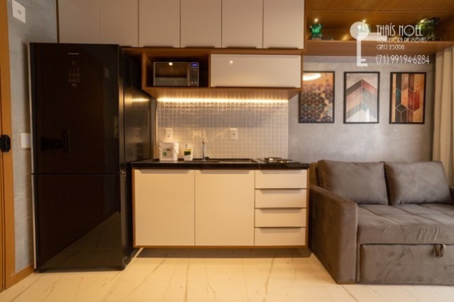 Imagem Flat com 1 Quarto para Alugar, 35 m² em Barra - Salvador
