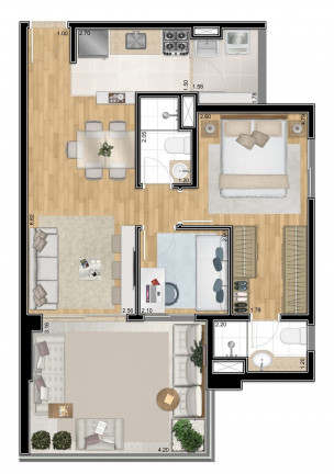 Imagem Apartamento com 2 Quartos à Venda, 65 m² em Vila Leopoldina - São Paulo Imagem Apartamento com 2 Quartos à Venda, 65 m² em Vila Leopoldina - São Paulo