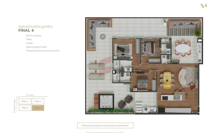 Imagem Apartamento à Venda, 203 m² em Matinhos Imagem Apartamento à Venda, 203 m² em Matinhos