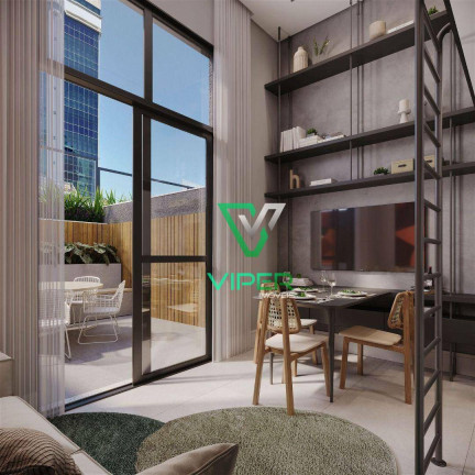 Imagem Apartamento com 1 Quarto à Venda, 22 m² em Alto Da Glória - Curitiba