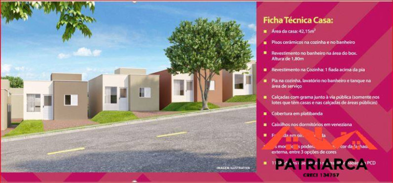 Imagem Casa com 2 Quartos à Venda, 42 m² em Jardim Amanda I - Hortolândia Imagem Casa com 2 Quartos à Venda, 42 m² em Jardim Amanda I - Hortolândia