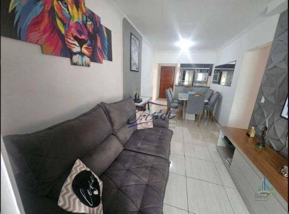 Imagem Apartamento com 2 Quartos à Venda, 73 m² em Canto Do Forte - Praia Grande