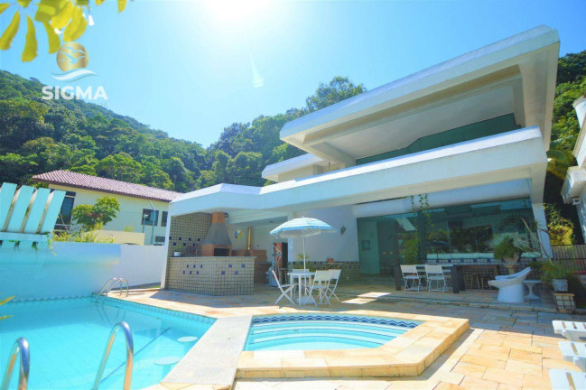 Casa com 5 Quartos à Venda, 454 m² em Balneário Praia Do Pernambuco - Guarujá