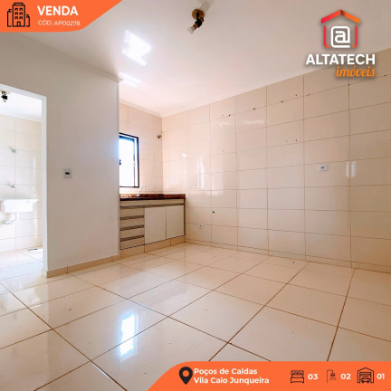 Imóvel com 3 Quartos à Venda, 85 m² em Vila Caio Junqueira - Poços De Caldas