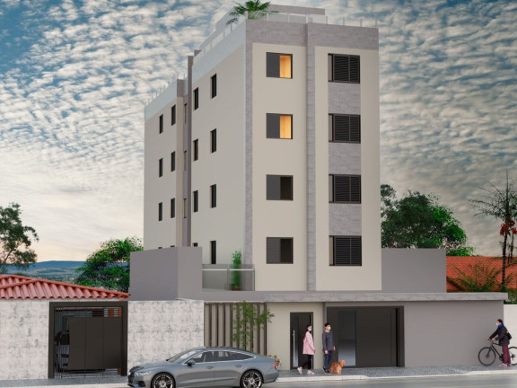 Imagem Apartamento com 3 Quartos à Venda, 60 m² em Letícia  - Belo Horizonte