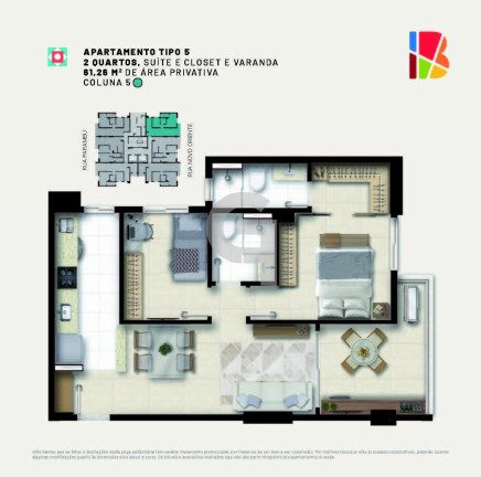 Imagem Apartamento com 2 Quartos à Venda, 57 m² em Luiz Anselmo - Salvador Imagem Apartamento com 2 Quartos à Venda, 57 m² em Luiz Anselmo - Salvador