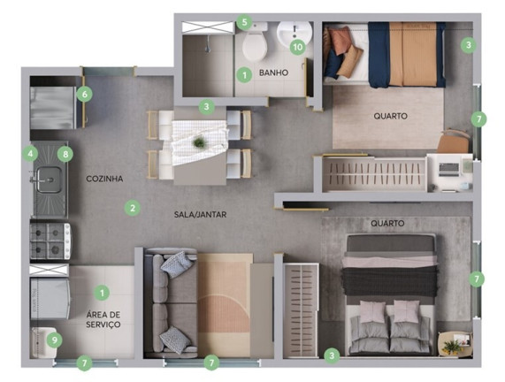 Imagem Apartamento com 2 Quartos à Venda, 35 m² em Vila Carmosina - São Paulo Imagem Apartamento com 2 Quartos à Venda, 35 m² em Vila Carmosina - São Paulo