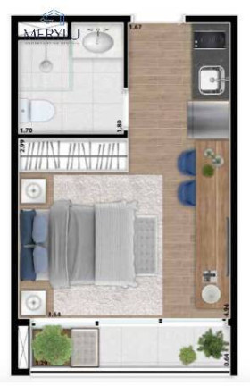 Imagem Apartamento com 1 Quarto à Venda, 22 m² em Vila Mariana - São Paulo Imagem Apartamento com 1 Quarto à Venda, 22 m² em Vila Mariana - São Paulo