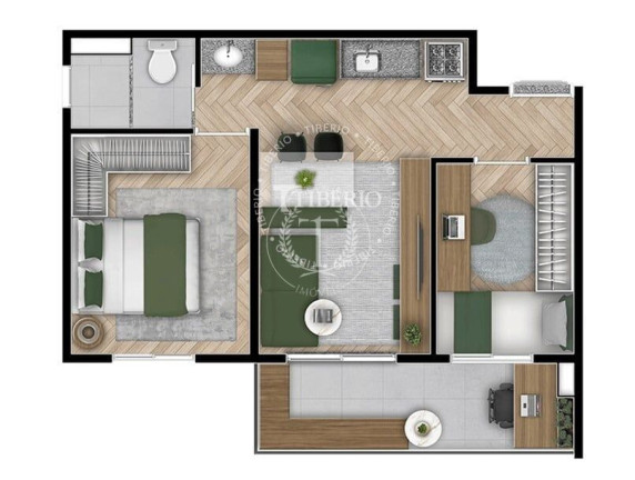 Imagem Apartamento com 1 Quarto à Venda, 30 m² em Vila Da Saúde - São Paulo