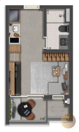 Imagem Studio com 1 Quarto à Venda, 27 m² em Vila Gumercindo - São Paulo Imagem Studio com 1 Quarto à Venda, 27 m² em Vila Gumercindo - São Paulo