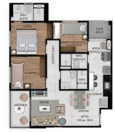 Imagem Apartamento com 3 Quartos à Venda, 60 m² em Madalena - Recife