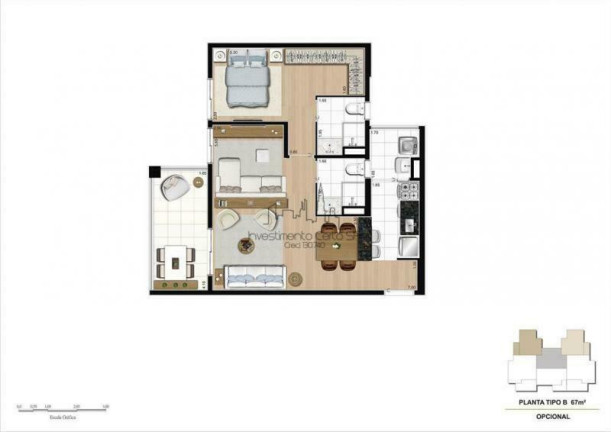 Imagem Apartamento com 2 Quartos à Venda, 67 m² em Parque São Jorge - São Paulo Imagem Apartamento com 2 Quartos à Venda, 67 m² em Parque São Jorge - São Paulo