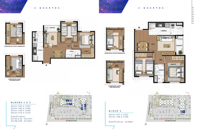 Apartamento com 2 Quartos à Venda, 44 m² em Cachambi - Rio De Janeiro