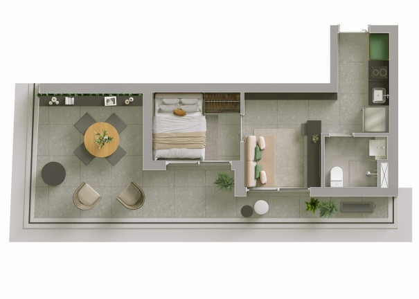 Imagem Apartamento com 1 Quarto à Venda, 32 m² em Liberdade - São Paulo Imagem Apartamento com 1 Quarto à Venda, 32 m² em Liberdade - São Paulo