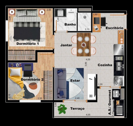 Imagem Apartamento com 2 Quartos à Venda, 41 m² em Vila Ré - São Paulo Imagem Apartamento com 2 Quartos à Venda, 41 m² em Vila Ré - São Paulo