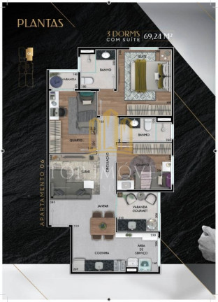 Imagem Apartamento com 3 Quartos à Venda, 70 m² em Jardim Oriente - São José Dos Campos Imagem Apartamento com 3 Quartos à Venda, 70 m² em Jardim Oriente - São José Dos Campos