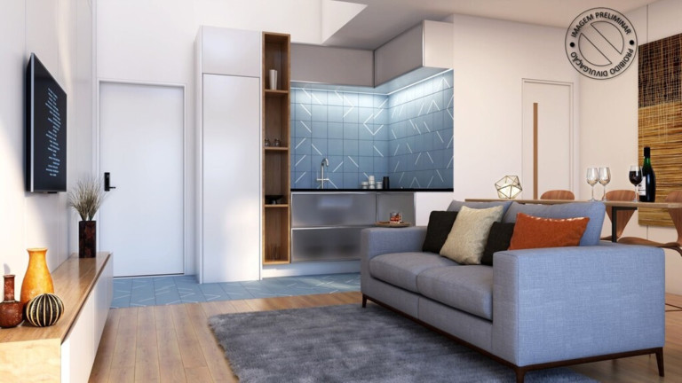 Imagem Apartamento com 1 Quarto à Venda, 29 m² em Brooklin Paulista - São Paulo