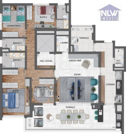 Imagem Apartamento com 3 Quartos à Venda, 136 m² em Vila Mariana - São Paulo